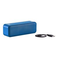 AmazonBasics 15-Watt Bluetooth Stereo Speaker with Water Resistant Design - Blue