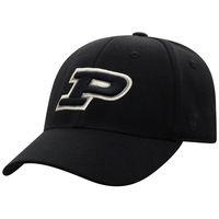 Top of the World Purdue Boilermakers Men's Memory Fit Hat Icon, Black, One Fit