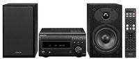 Denon D-M41 Home Theater Mini Amplifier and Bookshelf Speaker Pair - Compact HiFi Stereo System with CD, FM/AM Tuner and Wireless Bluetooth Music | Perfect for Small Rooms and Home Cinema