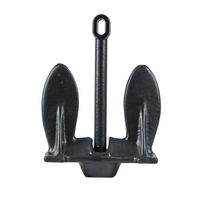 Extreme Max 3006.6524 BoatTector Vinyl-Coated Navy Anchor, 15 lbs.