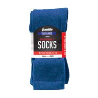 Franklin Sports Youth Baseball Socks - Baseball and Softball  Socks - Blue - Large
