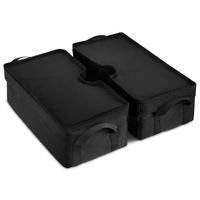 Rhino Detachable Umbrella Base Weight, 18" ~ Fits Any Offset, Cantilever & Any Outdoor Patio Umbrella Stand ~ Easy Set up (Black)