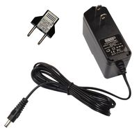 HQRP AC Adapter Works with Summer Infant 28450-13 2845013 3927003H12, 28580, 28450 28980 P507050500 Slim & Secure Plus Handheld Baby Video Monitor Power Supply Cord Exvision + Euro Plug Adapter