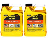 Goo Gone Pro-Power - 32 Ounce 2 Pack - Professional Strength Adhesive Remover, Removes Stickers, Tape, Grease and More