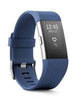 Fitbit Charge 2 Heart Rate + Fitness Wristband, Blue, Small (US Version)