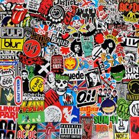 Skateboard Sticker Graffiti Travel Characteristic Stickers for Laptop Suitcase Luggage Bicycle Car Decoration Personality Stickers ...