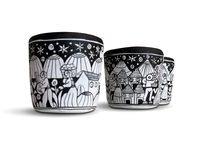 Handmade Tequila Shot Glasses, Set of 4 Mezcal Shot Glasses, Hand painted Tequila Shot Glasses