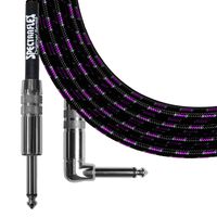 Spectraflex Original Series Right Angle Instrument Cable, 10 Foot, Violet