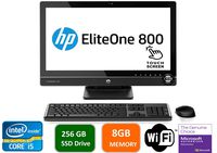 HP EliteOne 800 G1 23" FHD Touch Screen All-in-One Business Desktop Computer, Intel Core i5-4570s up to 3.6GHz, 8GB RAM, 256GB SSD HDD, WiFi, USB 3.0, Windows 10 Professional (Renewed)
