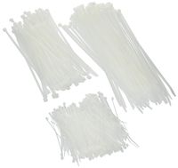 K-Tool Corporation 400 Piece Natural Nylon Tie Assortment