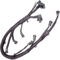 APDTY 133994 FICM Engine Fuel Injector Complete Wire & Pigtail Wiring Harness Fits 6.0L Diesel 2004-2005 Ford Excursion / 2003-2007 F250, F350, F450, F550 (Replaces 5C3Z-9D930-A, 5C3Z9D930A, AP0031)