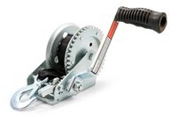 Camco Heavy Duty Steel Marine Towing Winch- Corrosion Resistant | 1,2000 lb Capacity| Durable Gears Resist Wear & Tear| Resilient & UV Resistant 20' Strap - (50001)