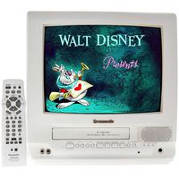 Panasonic 13" TV/VCR Combo + 12 FREE Disney VHS Movies