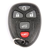 ACDelco 22951509 GM Original Equipment 5 Button Keyless Entry Remote Key Fob