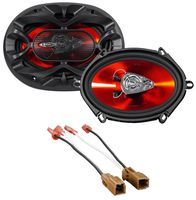 5 x 7 Front Factory Door Speaker Replacement Kit for 1993-1997 Nissan Altima