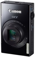 Canon Digital Camera IXY 1 (Black) 12x Optical Zoom Wi-Fi IXY1(BK) - International Version