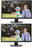HP 24uh 24" Full HD LED Backlit LCD Monitor 2-Pack