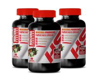 Stress Supplements Anti Anxiety - Velvet Beans Extract - MUCUNA PRURIENS - antioxidant Supplement Best Seller - 3 Bottles 180 Capsules