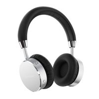 Satechi Aluminum Bluetooth Wireless Headphones with 3.5mm Audio-Out Jack for iPhone 6, Samsung Galaxy S6 and More Smartphones and Tablets - Features Enhanced Bass (Silver)
