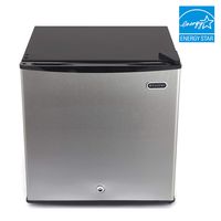Whynter CUF-112SS 1.1 cu. ft. Energy Star Upright Lock-Stainless Steel Freezer, Cubic Feet