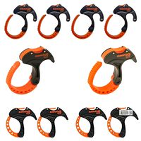 Cable Cuff, Small - 1", Reusable, Adjustable, Cable Tie Replacement, 10 Pack