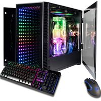 CUK Continuum Mini Monoblock Open Loop Gaming PC (AMD Ryzen 9 3900X, NVIDIA GeForce RTX 2080 Ti, 32GB RAM, 2TB NVMe SSD + 2TB HDD, 650W Gold PSU, Windows 10 Home) Tiny RGB Desktop Computer for Gamers