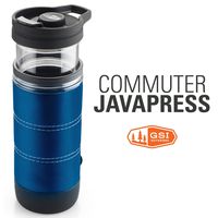 GSI Outdoors Commuter JavaPress, French Press Coffee Mug, Superior Backcountry Cookware Since 1985