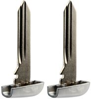 KeylessOption Keyless Entry Remote Car Fob Emergency Key Blade Insert Replacement for M3N40821302 (Pack of 2)