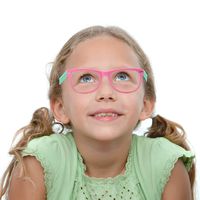Blue Light Guardian Kids Computer Blue Light Blocking Glasses for Boys and Gilrs Anti Eyestrain - Pink