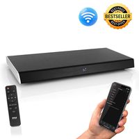 Surround Sound TV Sound Bar - Bluetooth Compatible Wireless Soundbar for TV w/Built in Subwoofer Speaker - Television Sound Bar System w/LCD/HDMI/Optical/RCA/AUX/USB/Coaxial - PyleHome PSBV630HDBT.5