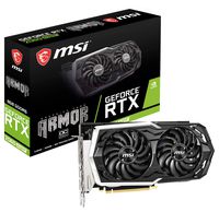 MSI Gaming GeForce RTX 2060 Super 8GB GDRR6 256-bit HDMI/DP G-SYNC Turing Architecture Overclocked Graphics Card (RTX 2060 Super Armor OC)