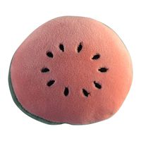 Keyboard Wrist Rest Plush Cushion for Use with Keyboards or Laptops with Strap (Watermelon)