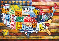 Buffalo Games - Road Trip USA - 300 Large Piece Jigsaw Puzzle