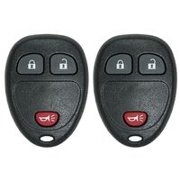 Keyless2Go New Keyless Entry Remote Car Key Fob for Select Uplander Terraza HHR Relay Vehicles That Use FCC KOBGT04A 15100811 (2 Pack)