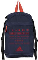 adidas Unisex Amplifier Blocked Sackpack, Legend Ink/Solar Red/Black, ONE SIZE