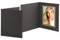 Tyndell Black T-50 Photo Folder 4x6 (25 Pack)