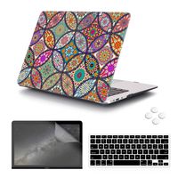 iCasso Plastic Pattern Hard Shell & Keyboard Cover Compatible MacBook 12 Inch Retina Display (Model : A1534), Mandala