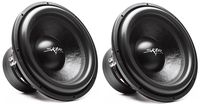 (2) Skar Audio VXF-15 D2 15" 3000 Watt Max Power Dual 2 Ohm Competition Car Subwoofers