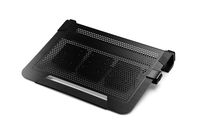 Cooler Master NotePal U3 PLUS - Gaming Laptop Cooling Pad with 3 Moveable High Performance Fans (Black)