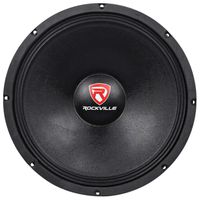 Rockville RVW1500P8 1500 Watt 15" Mid-Bass Driver Car Audio Speaker Mid-Range