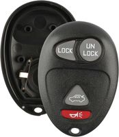 Discount Keyless Replacement Keyless Entry Remote Shell Case and Button Pad Compatible with L2C0007T, 10335582-88