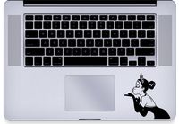 Tiana - Kiss - Trackpad - Macbook - Decal - Keyboard