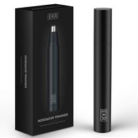 [Updated 2020 Version] Profession Painless Nose Hair Trimmer for Men & Women, USA Patented Design, Electric Ear Eyebrow Ear Hair Remover/Clippers Epilator Removal, PX7 Waterproof, Mute Motor