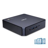 ASUS CHROMEBOX 3-N018U Mini PC with Intel Core i3, 4K UHD Graphics and Power Over Type C Port, Star Gray