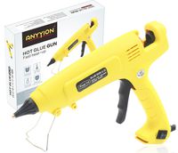 AI 300 Watt Hot Glue Gun ，High Output Professional Adjustable Switch High Temperature Industrial Adhesive Hot Melt Glue Guns ; Yellow
