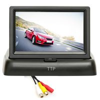 4.3" Backup Camera Monitor - Best for Rear View and Front View car Cameras by TOPTIERPRO