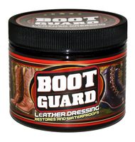 Boot Guard Leather Dressing: Restores and Conditions Leather Boots, Shoes, Automotive Interiors, Jackets, Saddles, and Purses 5 Ounce Jar