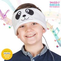 Snuggly Rascals (V2 Kids Headphones - Headphones for Kids - Comfortable, Adjustable & Volume Limited - Great for Travel & Children'S Tablets & Smartphones - for Girls & Boys - Fleece - Panda