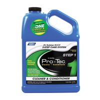 Camco Pro-Tec Rubber Roof Cleaner - Deep Cleansing Formula Rids Dirt and Grime and Helps to Extend The Life of Your RV's Roof  1 Gallon (41068)