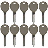 qualitykeylessplus Ten Replacement Transponder Chip Keys Y164PT for Chrysler Dodge Jeep Vehicles